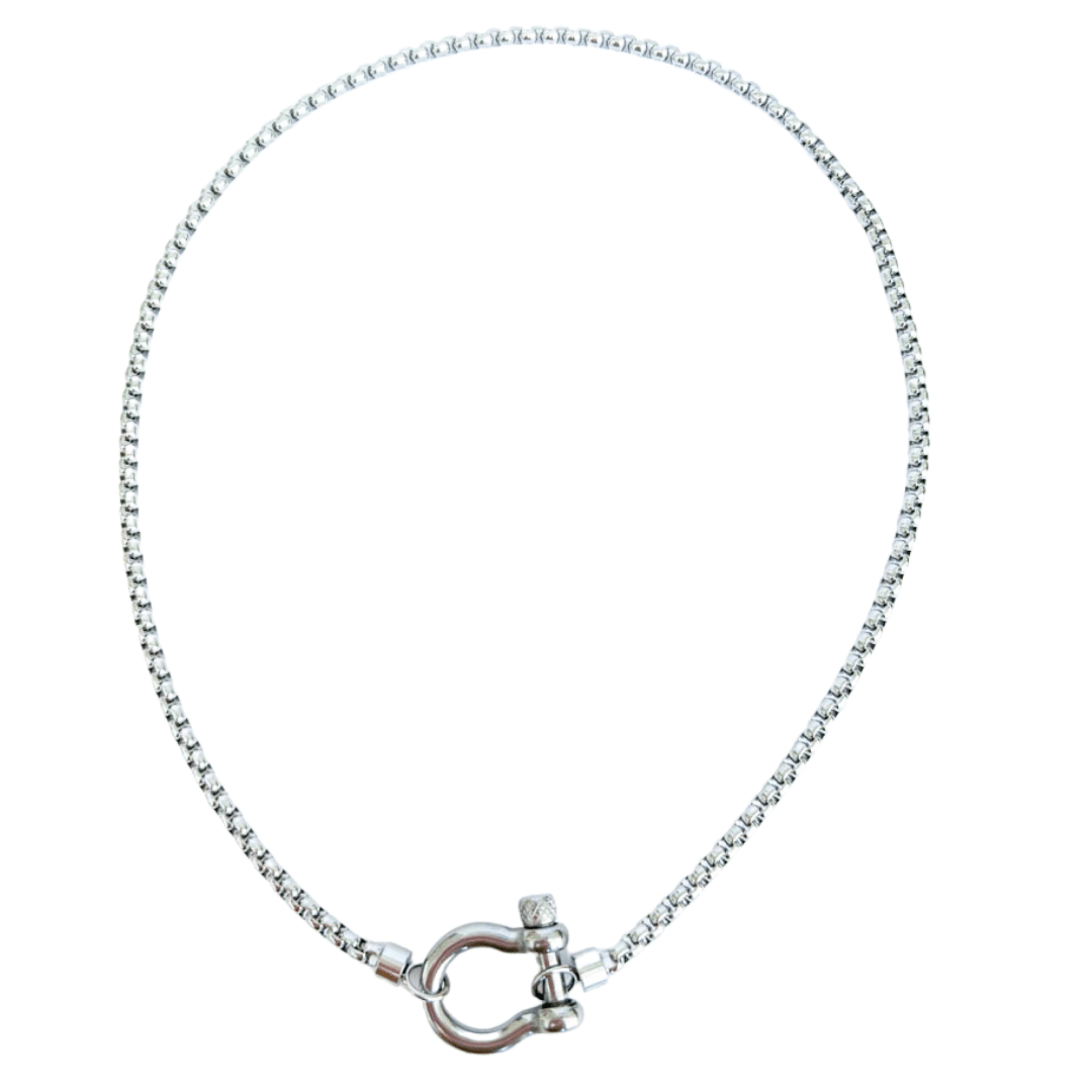 GWEN NECKLACE SILVER henrigirl
