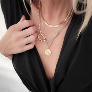 GWEN NECKLACE MIX SILVER