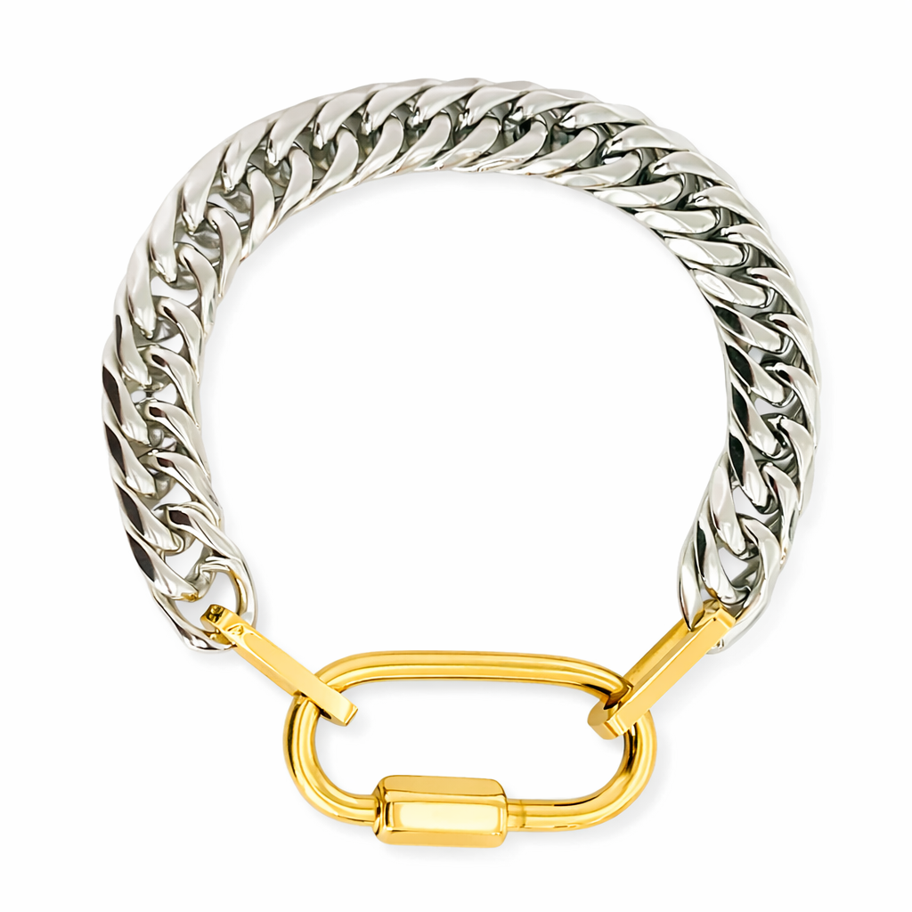 VAIDEN BRACELET SILVER MIX – henrigirl