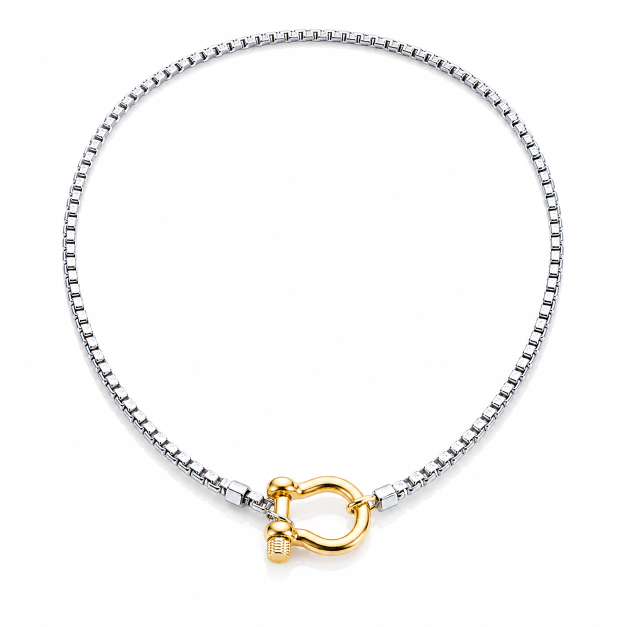 GWEN NECKLACE MIX SILVER – henrigirl