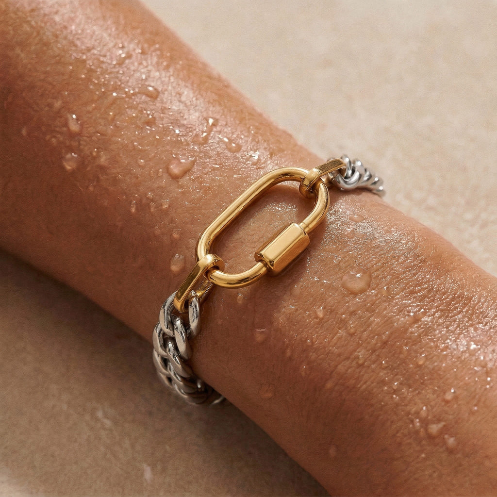 VAIDEN BRACELET SILVER MIX – henrigirl